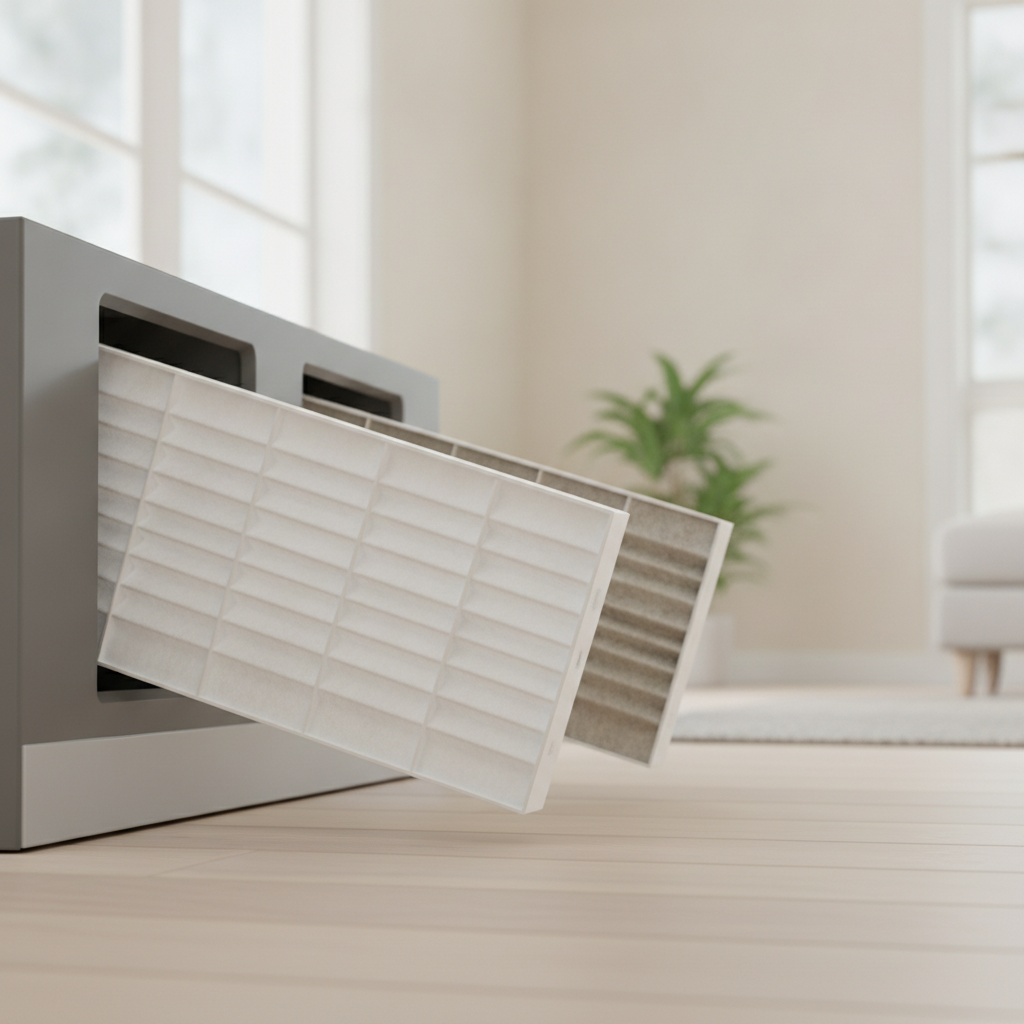 ac filter replacement
- no faces and text